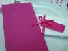 12 Etiquettes marque place Fuchsia