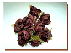 12 Fleurs chocolat 